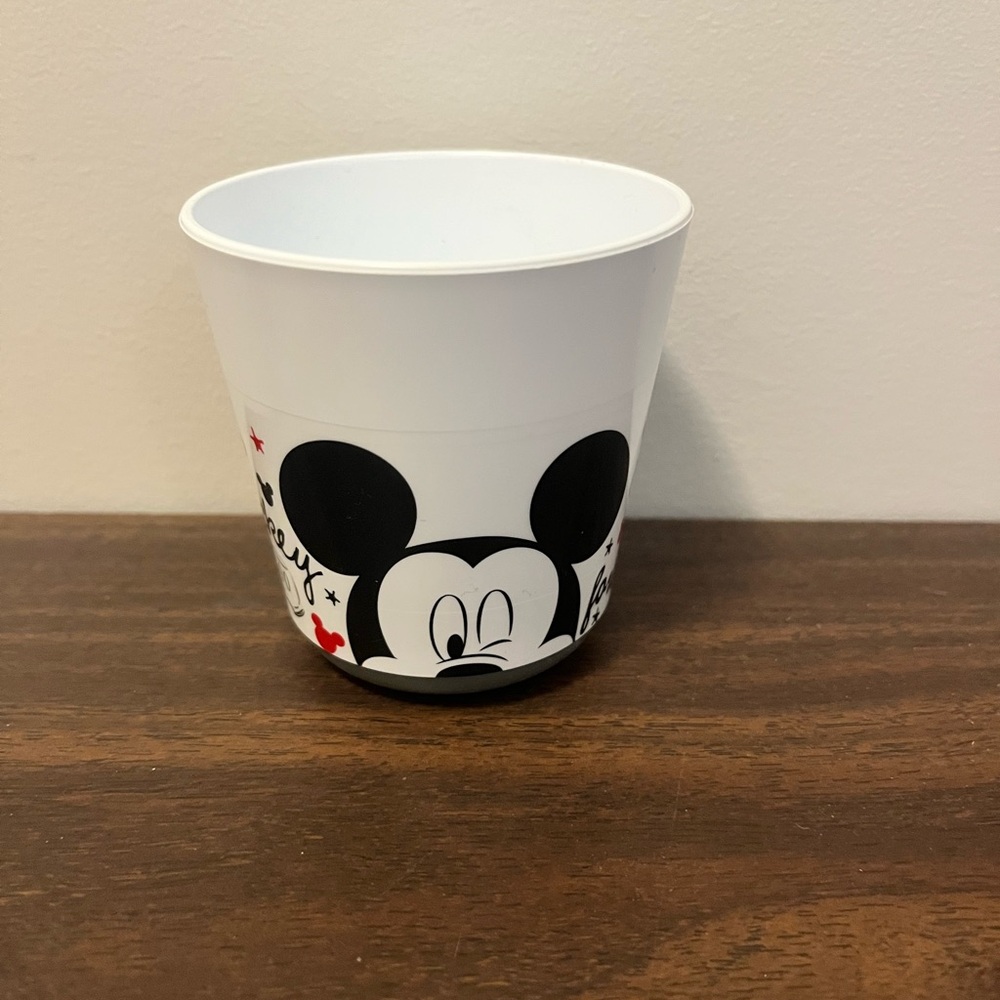 Mickey Mouse White and Black Cup